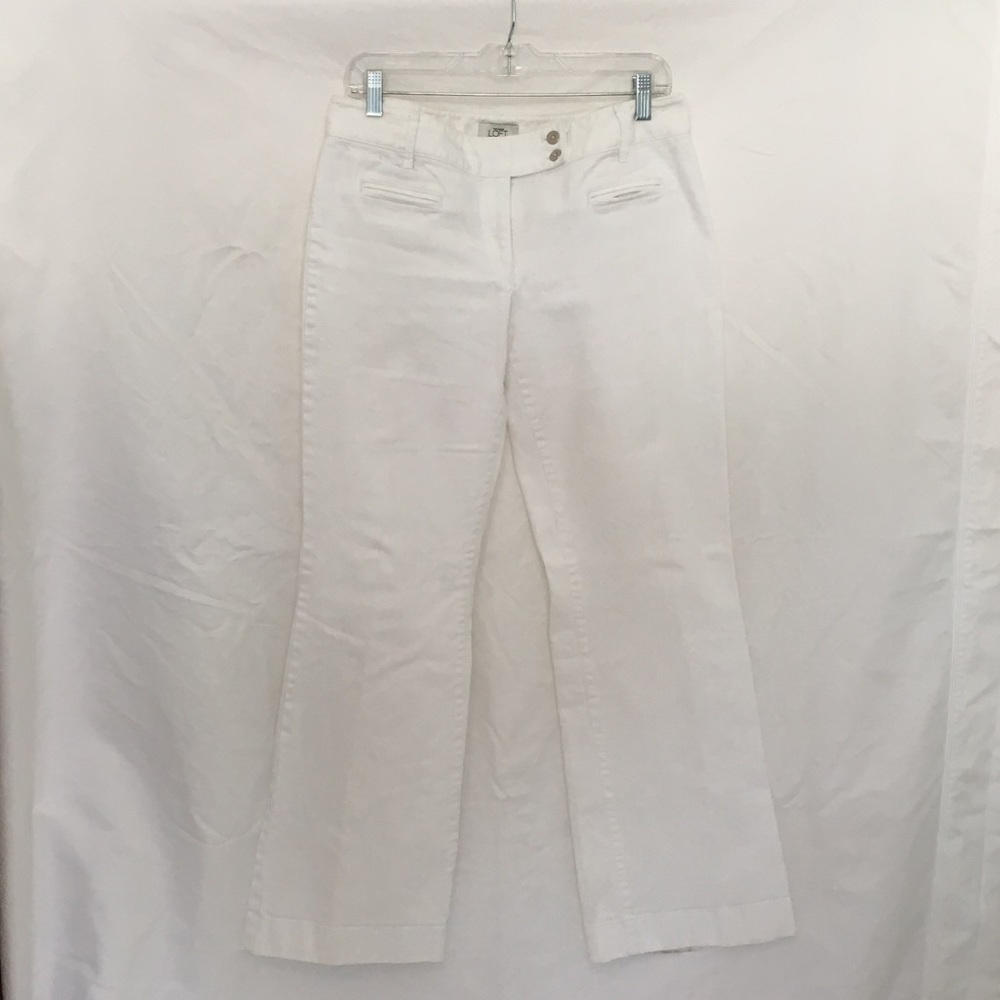 Ann Taylor White Jeans